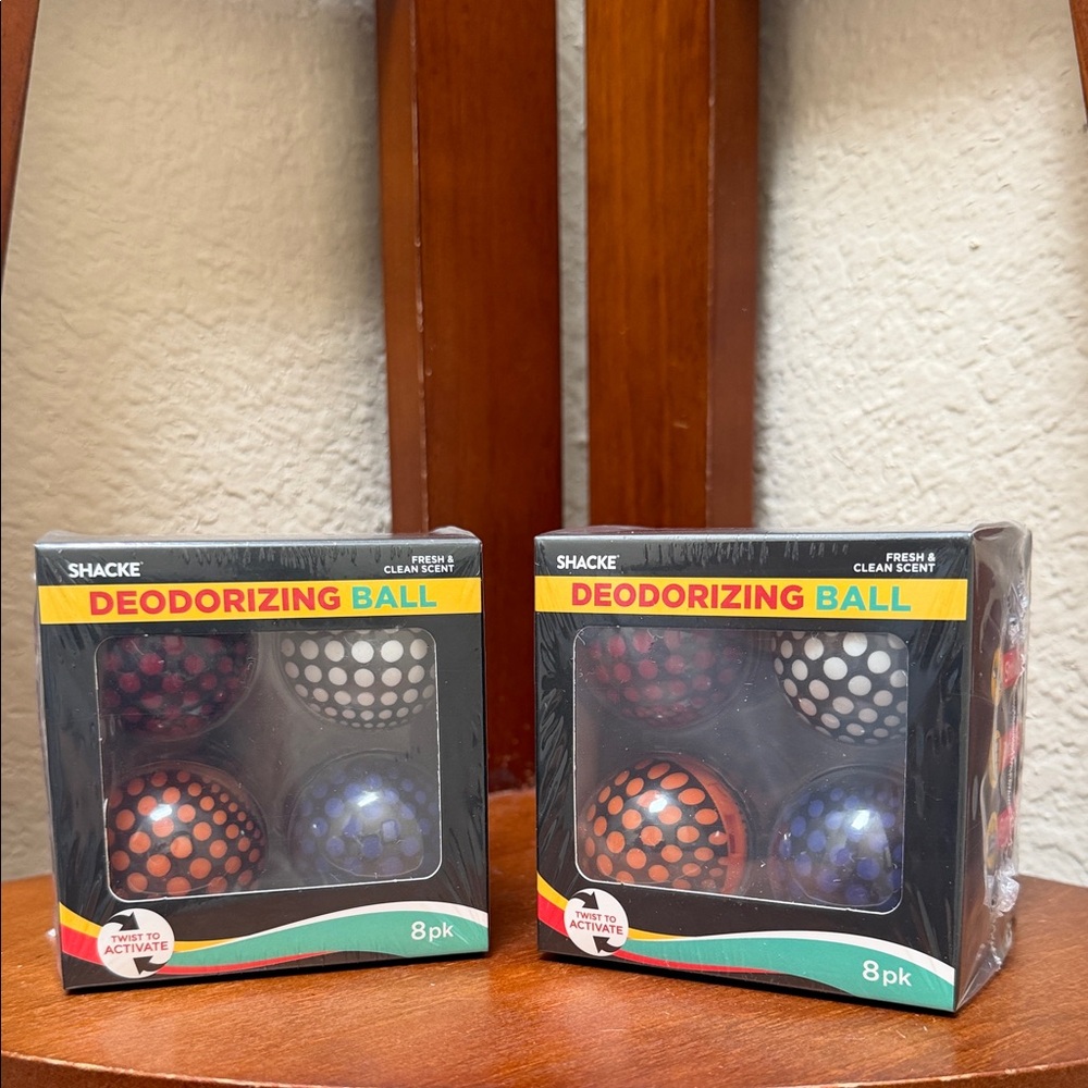 NEW.. Two 8 Packs Deodorant Balls - Odor Eliminator….